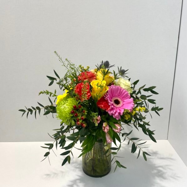 nix variado con rosas